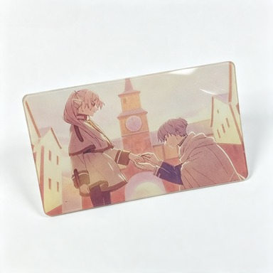 Frieren Cosplay Prop - Anime Frieren yüksek estetikli lenticular değişen