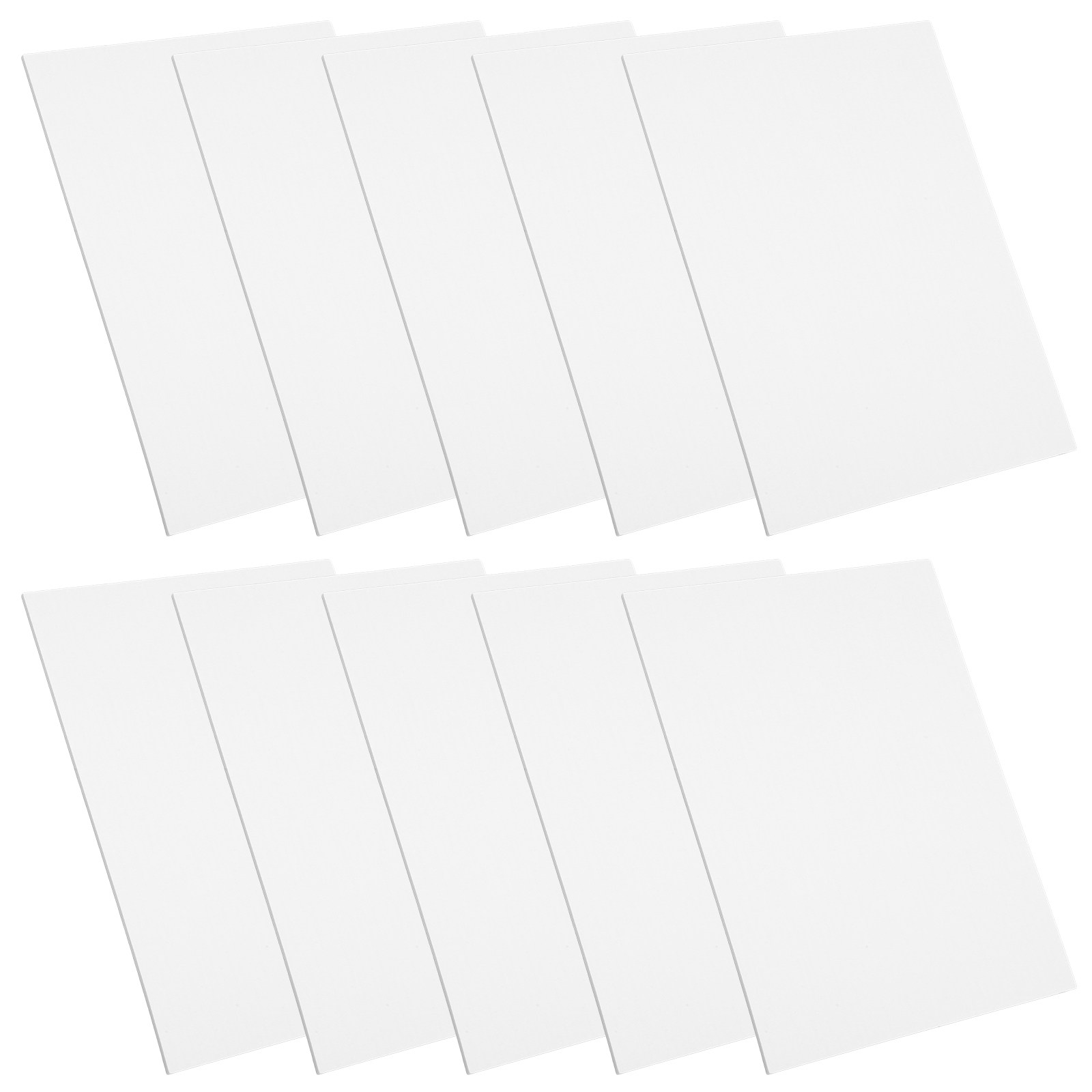 Cosplay Prop Foam Board - 10 Adet Düz Yüzeyli Köpük Levha,