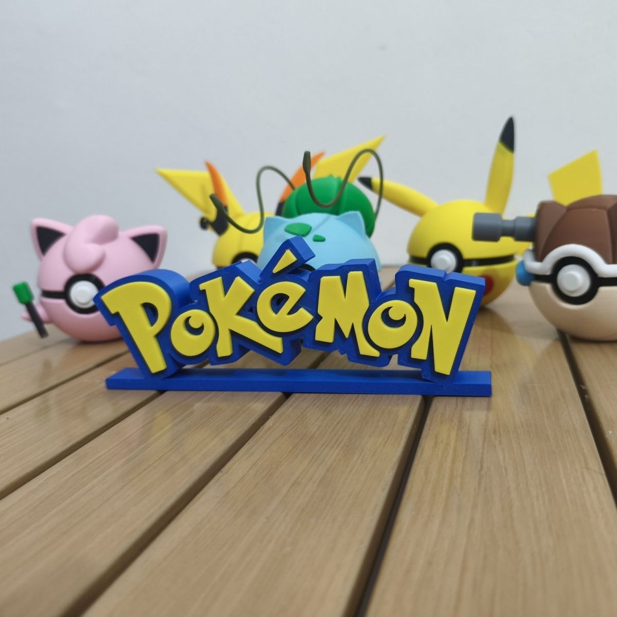 Cosplay Prop Display - Pokemon standee logo baskılı yeni model